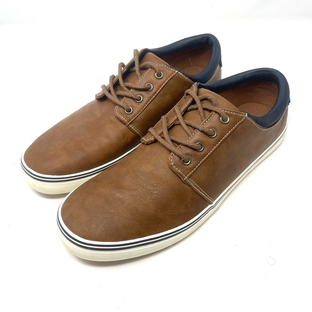 Goodfellow & Co Men's Classic Brown Jack Apparel Lace-Up‎ Sneakers Sz. 9.5 M